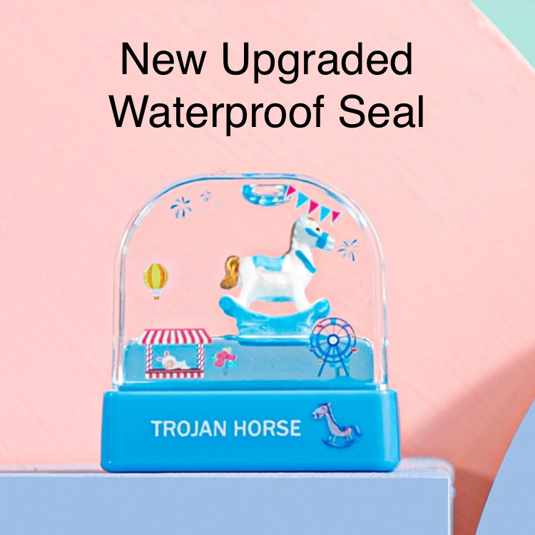 Dinosaur Dolphin Trojan Children's Clothes Name Stamp